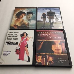 Sandra Bullock DVD Movie Bundle